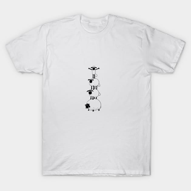 The Sheep T-Shirt by xam